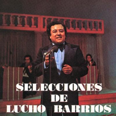 Aqui vemos al "Rey del bolero" Lucho Barrios que fuera premiado hace algunos años por el Presidente Lagos de Chile, merced a sus merecimientos