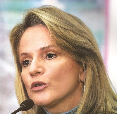 Economista Pilar Nores de García. Primera Dama de la Nación del Perú