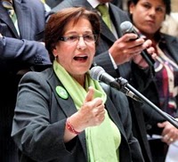 Alcaldesa electa de Lima, señora Susana Villarán de la Puente