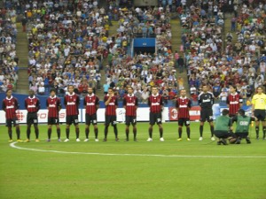 Integrantes del equipo AC Milán. Foto Guillaume Sheridan