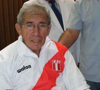 Luis Cruzado Sánchez fue integrante de la selección peruana de fútbol en el Mundial México 70