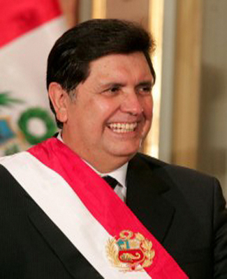 El Presidente del Perú Alan García viajará a Madrid