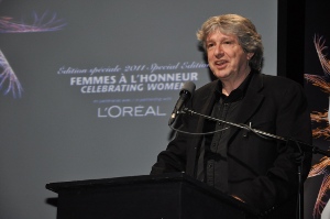 Alain Simard, Presidente del Festival des Lumières.  Foto: Patrick Sheridan
