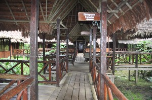 El albergue Heliconia Amazon River Lodge. Foto Patrick Sheridan