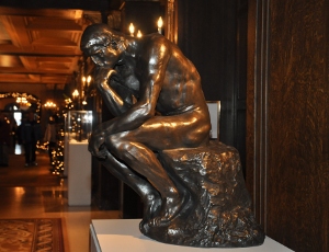El Pensador de Rodin.  Foto: Patrick Sheridan