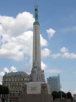 Monumento a la Libertad (Brivibas Piemineklis). Foto Rodik Va