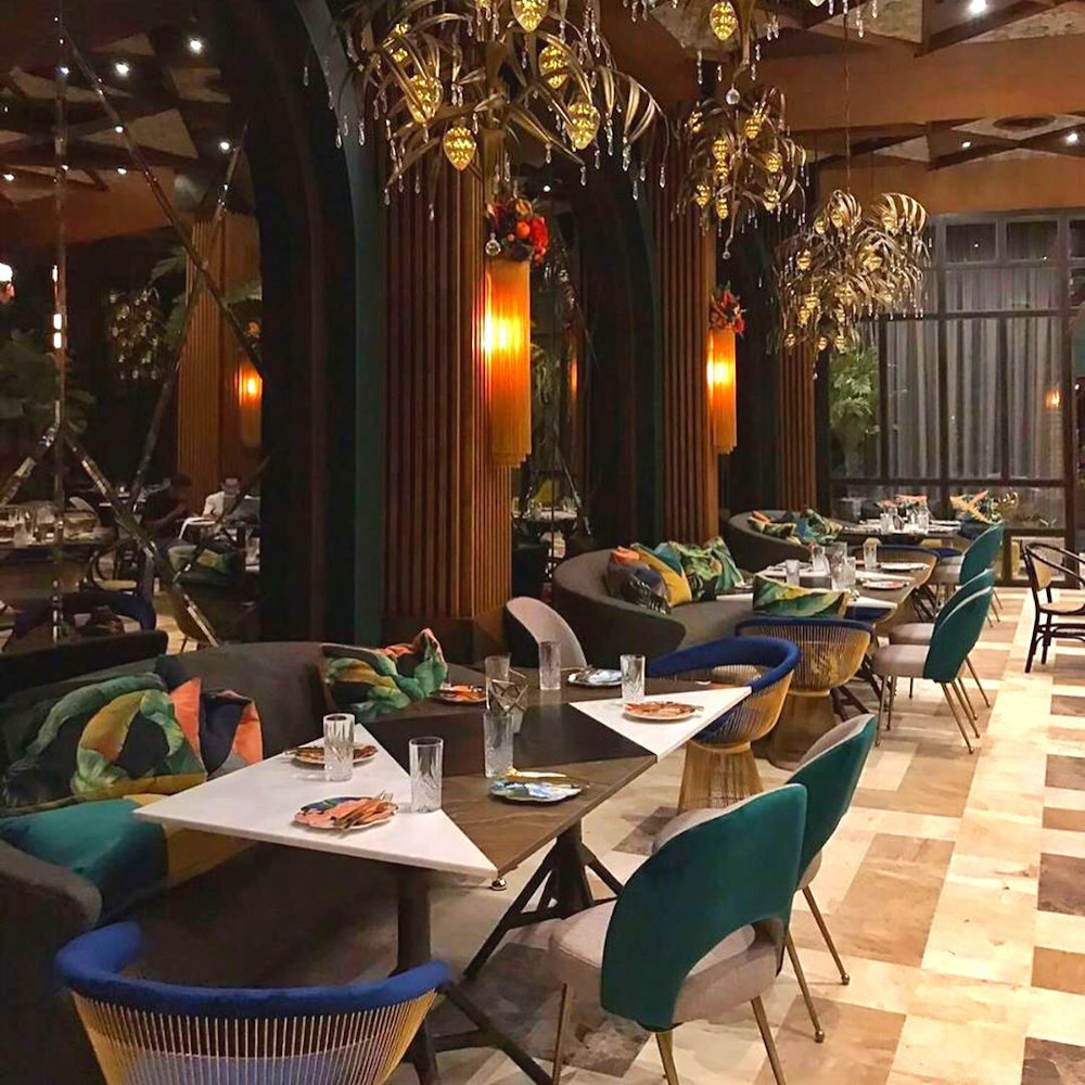 Ambiente del Restaurante Maraca