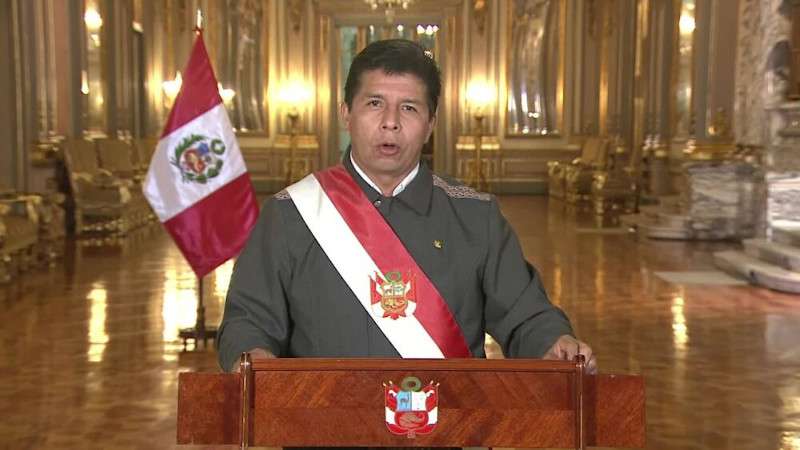 Pedro Castillo - Presidente del Perú. Foto Andina