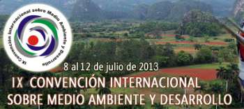 Logo de la IX Convención Internacional Sobre Medio Ambiente