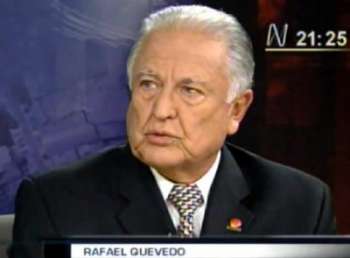 Rafael Quevedo, Ex-Ministro de Agricultura
