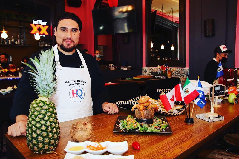 El Chef mexicano, propietario del restaurante Ariz5, Sr. Leonardo Arizmendi Morales - Foto René Cordero