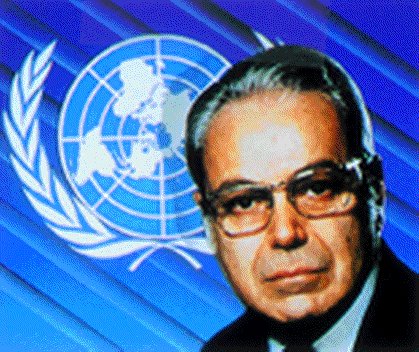 Javier Pérez de Cuellar Ex–Secretario General de las Naciones Unidas 