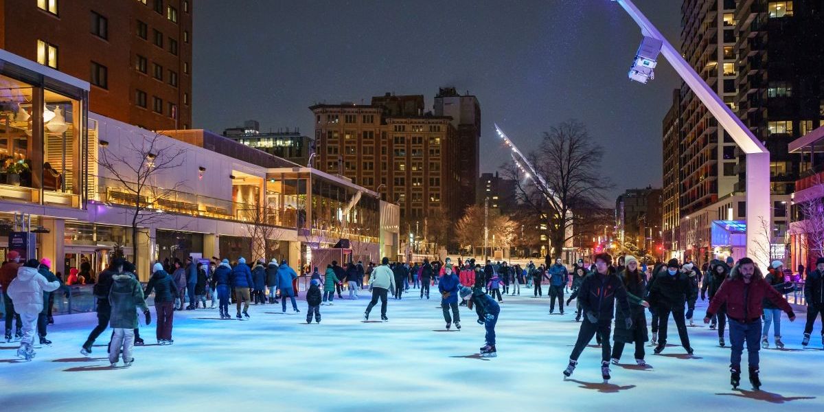 Patinoire de la place Loto-Québec