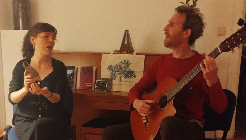 Mucha corazón, sensibilidad y emoción durante la presentación del Dúo Arrecife en Berlín