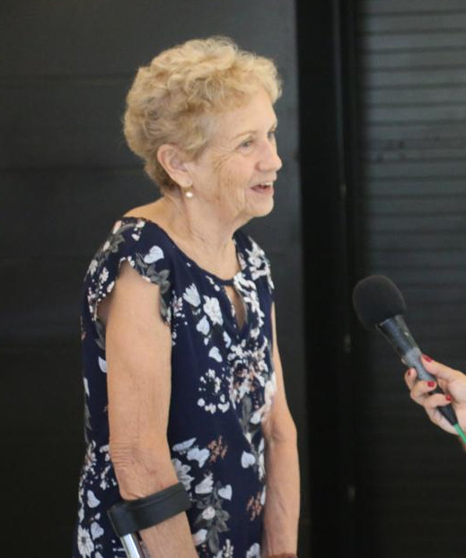 Dra. Graciela Chao, reconocida personalidad de la danza y los bailes populares cubanos en el coloquio Dale Mambo. Foto cortesía Mambo Producciones