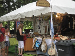 Kioscos artesanales. Foto Patrick Sheridan