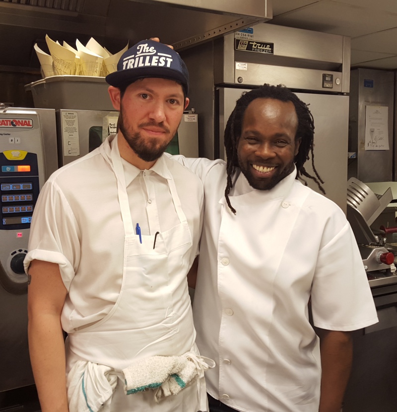 Chef Ejecutivo Sr. Andrés Sterling de la Brasserie T! mtl lumiere 2018 chef brasserie t