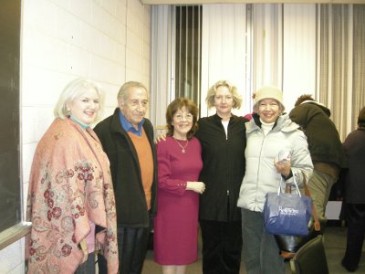 Prof. Lady Rojas con invitados especiales