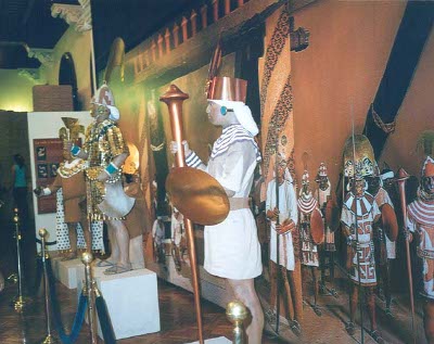 Tumbas del Señor de Sipán en Palacio de Gobierno. Foto Rodolfo Velarde S.
