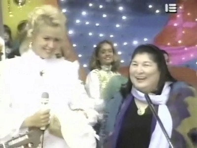 Xuxa ex-novia de Pelé y la "negra" Mercedes Sosa, en Brasil