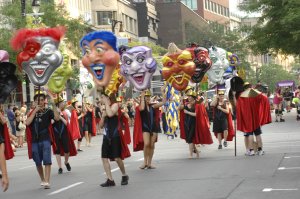 Mardi Gras, desfile tipo Nouvel Orleans