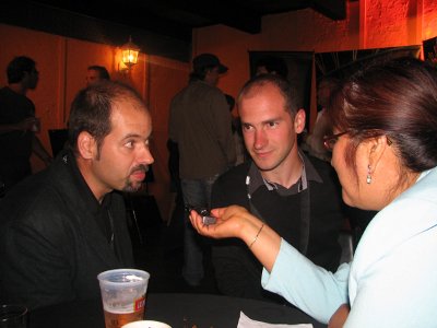 Entrevista con el Sr. Albert Rovira. Foto Patrick Sheridan
