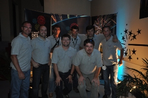 El equipo feliz de Macedo Pirotecnia