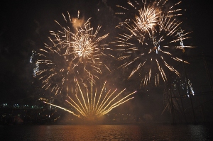 El color dorado resaltó