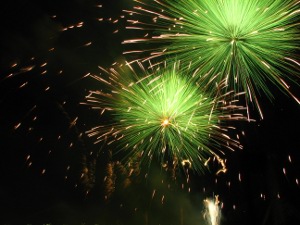 Los fuegos de la firma argentina Fuegos Artificiales Júpiter