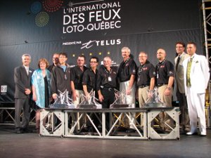 Ganadores Jupiter de Oro, Plata y Bronce y la direccion de La Ronde. Foto: Patrick Sheridan