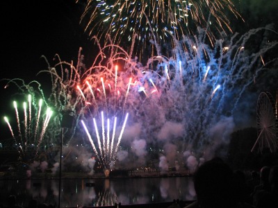 Fuegos Artificiales La Ronde 2009. Foto: Patrick Sheridan