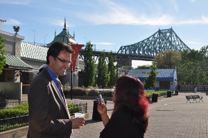 Sr. Philip Belec, presidente del Parque de Atracciones La Ronde. Foto: Patrick Sheridan
