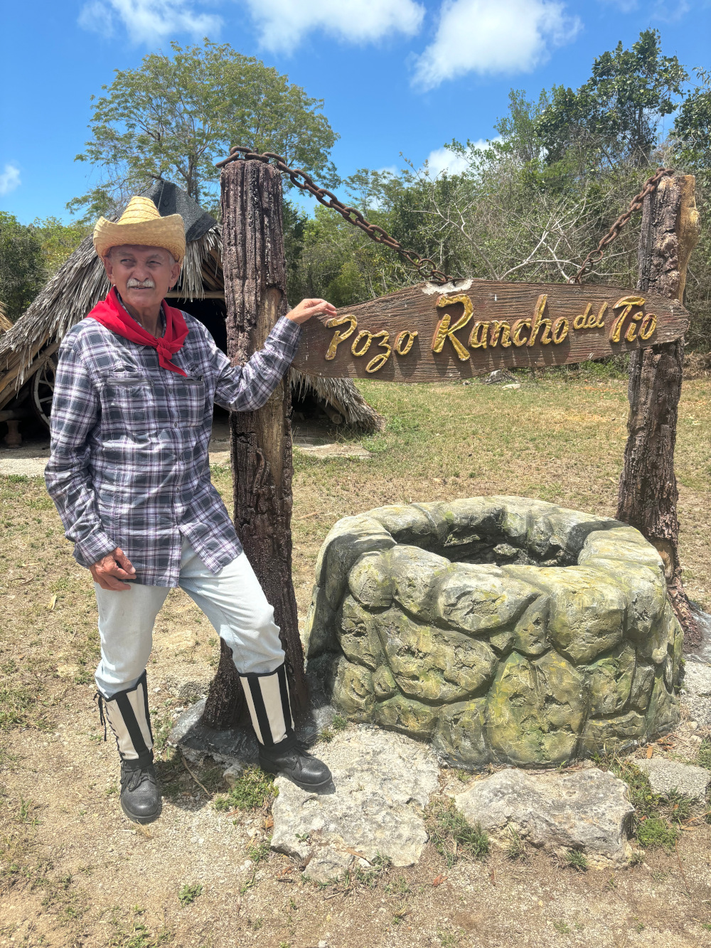 Antiguo Pozo en la Güira con el nombre del Tío Rey - Foto: Orbita Popular