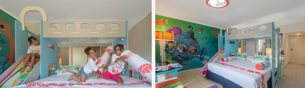 Et les enfants seront ravis de s'amuser dans leur nouveau lit Et les enfants seront ravis de s'amuser dans leur nouveau lit