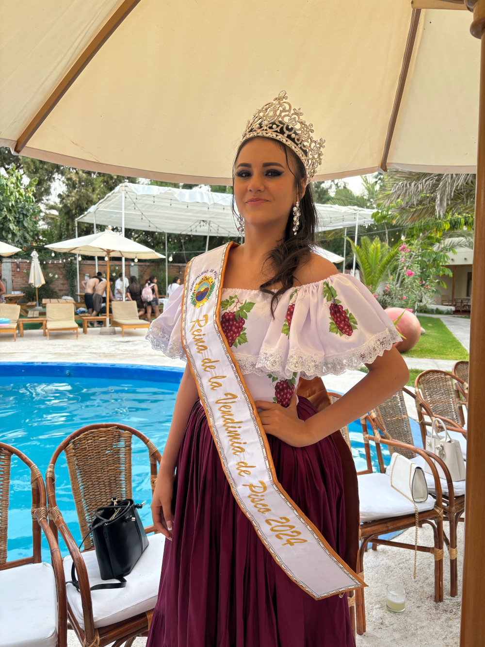 Jimena Alejandra Delgado Neyra, Reina de la Vendimia de Pisco 2024 