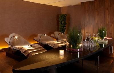 Area de relajación en el 5to piso del balneario ESPA Riga. Foto cortesía Radisson Blu Hotel Latvija