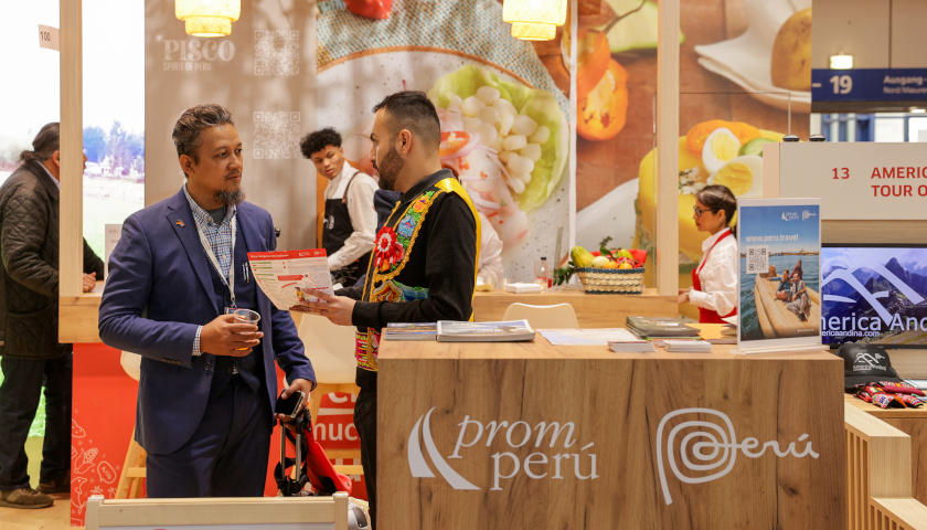 Stand de Perú. Foto cortesía Messe Berlin GmbH