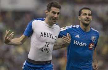 Ignacio Piatti (Impact) celebra el gol anotado contra Club América